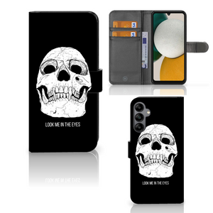 Telefoonhoesje met Naam Samsung Galaxy A34 Skull Eyes