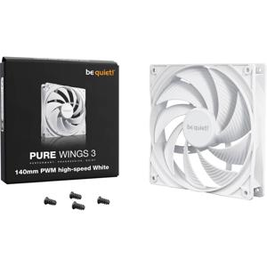 be quiet! Pure Wings 3 140mm PWM high-speed White Computer behuizing Ventilator 14 cm Wit 1 stuk(s)