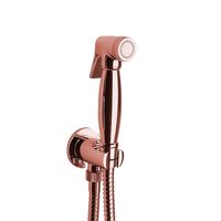 Bidet Handdouche Sapho Reitano Rubinetteria Incl. Slang en Handdouchehouder Rose Goud Sapho - thumbnail