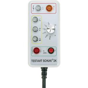 Testboy Testavit Schuki 2K Stopcontacttester CAT III 300 V LED