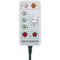 Testboy Testavit Schuki 2K Stopcontacttester CAT III 300 V LED - thumbnail