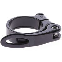 Zadelpenklem alu 34.9 zwart