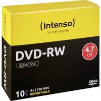 Intenso 4201632 DVD-RW disc 4.7 GB 10 stuk(s) Slimcase Herschrijfbaar - thumbnail