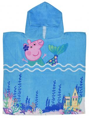 Nickelodeon badponcho Peppa Pig 100 cm katoen Nickelodeon badponcho Peppa Pig 100 cm katoen