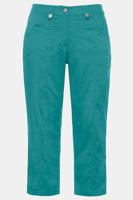 Ulla Popken 7/8 cargobroek, deels elastische band - Grote Maten