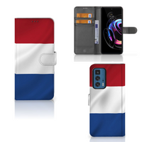 Motorola Edge 20 Pro Bookstyle Case Nederlandse Vlag - thumbnail