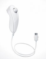 Nunchuk Controller (White) - thumbnail