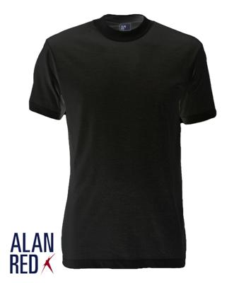 Alan Red 2-pack t-shirts ronde hals Virginia zwart Alan Red 2-pack t-shirts ronde hals Virginia zwart