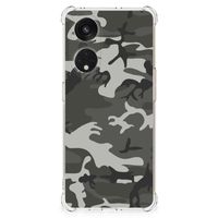 OPPO A98 Doorzichtige Silicone Hoesje Army Light