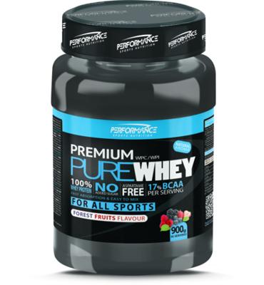 Performance Sports Nutrition Premium Pure Whey Bosvruchten (900g) Performance Sports Nutrition Premium Pure Whey Bosvruchten (900g)
