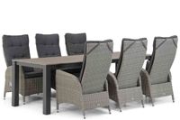 Garden Collections Lincoln/Valley 240 cm dining tuinset 7-delig