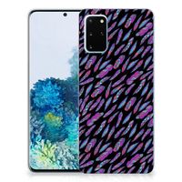 Samsung Galaxy S20 Plus TPU bumper Feathers Color - thumbnail