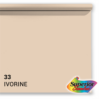 Superior Achtergrondpapier 33 Ivorine 1,35 x 11m