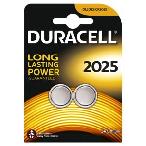 Duracell Lithium 2 x CR2025 3V blister 2