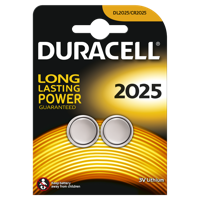 Duracell Lithium 2 x CR2025 3V blister 2