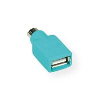 VALUE PS/2 - USB muisadapter, groen