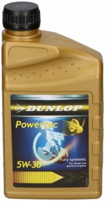 Dunlop motorolie synthetisch Powertec 5W 30 1 liter