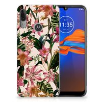 Motorola Moto E6 Plus TPU Case Flowers