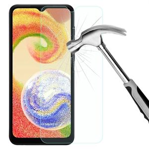 Samsung Galaxy A04 Gehard Glas Screenprotector - 9H, 0.3mm - Doorzichtig