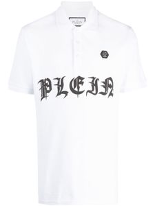 Philipp Plein chemise Gothic Plein à logo imprimé - Blanc