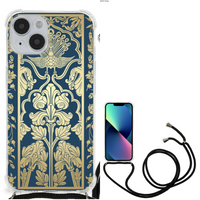 iPhone 14 Case Beige Flowers - thumbnail