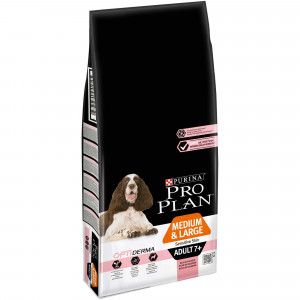 Pro Plan Medium & Large Adult 7+ Sensitive Skin met zalm hondenvoer 14 kg