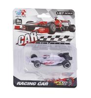 XIN YU Toys raceauto Formula jongens 8 cm diecast wit