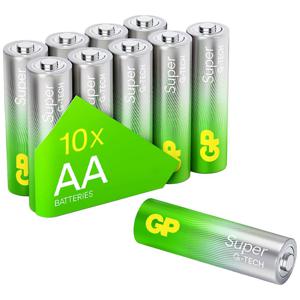 GP Super AA batterij (penlite) Alkaline 1.5 V 10 stuk(s)