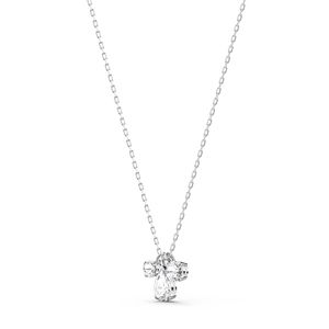 Swarovski 5571077 Ketting Attract Cluster rhodium-verguld zilverkleurig 40 cm