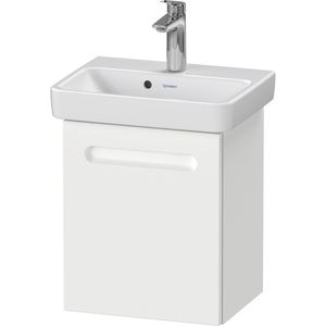 Wastafelonderkast Duravit No.1 Met 1 Deur Rechts 39x34.6x47.8 cm Met Geïntegreerde Greep Mat Wit Duravit