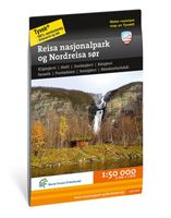 Wandelkaart Fjällkartor 1:50.000 Reisa nasjonalpark og Nordreisa sør | - thumbnail