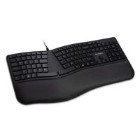 Kensington Pro Fit Ergonomisch Bedraad toetsenbord - Zwart (K75400US)