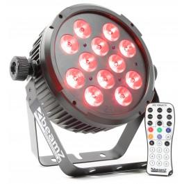 BeamZ BT310 LED Flat Par 12x 6W RGBA spotverlichting