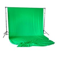 BRESSER BR-D26 Achtergrondsupport + Achtergronddoek 3x6m Chromakey groen