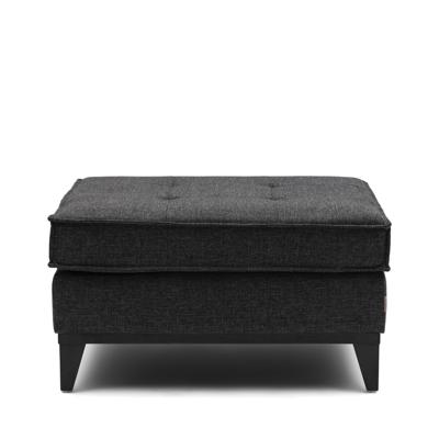 Rivièra Maison Hocker 'The Jake' Mélane Weave, kleur Carbon