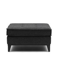 Rivièra Maison Hocker 'The Jake' Mélane Weave, kleur Carbon