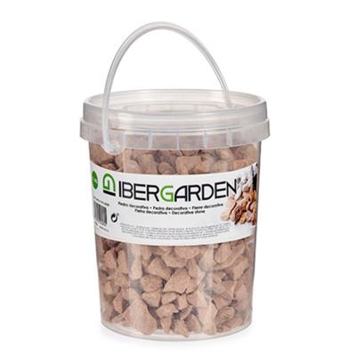 Deco steentjes - kiezels - terracotta - klein - 1,5 kg - Aquarium en plantenpot - vulling Deco steentjes - kiezels - terracotta - klein - 1,5 kg - Aquarium en plantenpot - vulling