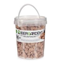Deco steentjes - kiezels - terracotta - klein - 1,5 kg - Aquarium en plantenpot - vulling