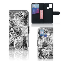 Telefoonhoesje met Naam Samsung Galaxy M31 Skulls Angel