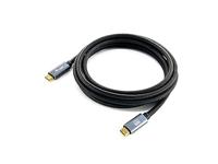 Equip 128357 USB 3.2 Gen 2 C-naar-C-kabel, stekker/stekker, 2,0 m, 0,5 m, PD100W, 4K/60 Hz, 10 Gbit/s, zwart