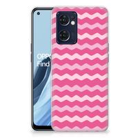 OPPO Reno 7 5G | Find X5 Lite TPU bumper Waves Pink