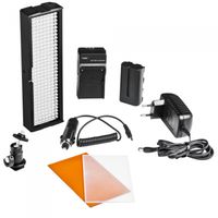 Walimex LED Video Light apparatuurset voor fotostudio Zwart - thumbnail