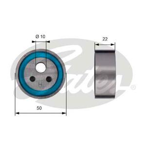 Spanrol, distributieriem PowerGrip® GATES, u.a. für Renault, Nissan