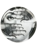 Fornasetti assiette imprimée - Noir