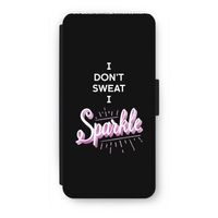 Sparkle quote: iPhone 8 Flip Hoesje