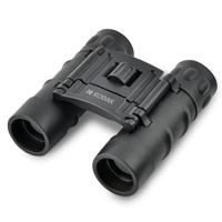 KODAK BCS400 Binoculaire verrekijker, compacte verrekijker, 10-voudige vergroting, lens met diameter 25 mm, rubberen ommanteling, zwart