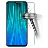 Xiaomi Redmi Note 8 Pro Screenprotector van gehard glas - 9H, 0.3mm - Doorzichtig