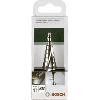 Bosch Accessories 2609255115 HSS Getrapte boor 4 - 20 mm Gezamenlijke lengte 75 mm 3 vlakken schacht 1 stuk(s) - thumbnail