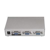 aisens A116 – 0084 – SVGA splitter voor 2 monitoren, kleur zilver