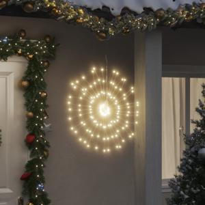 VidaXL Kerstverlichting vuurwerk 140 warmwitte LED&apos;s 17 cm